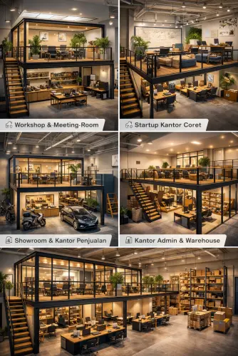 Mezzanine Ruang Kantor di Ciledug