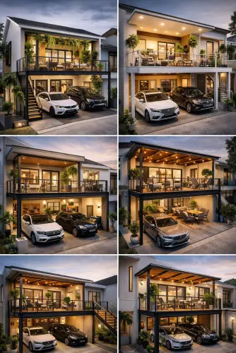 Mezannine Teras Rumah Keren di Ciledug